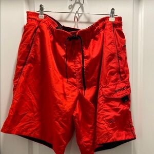 Speedo Red Board Shorts for Swimming